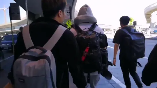 [VK][180730] MONSTA X fancam @ San Francisco Airport