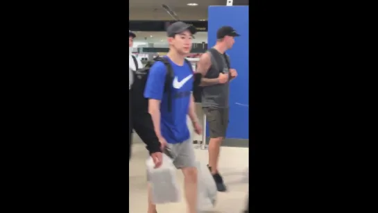 [VK][180721] MONSTA X @ Newark Liberty Airport