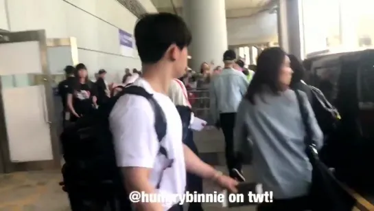 [VK][180709] MONSTA X @ Hong Kong Airport