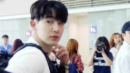 [VK][180709] MONSTA X (Wonho focus) @ Incheon Airport