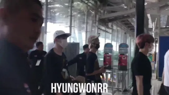 [VK][180701] MONSTA X @ Suvarnabhumi Airport