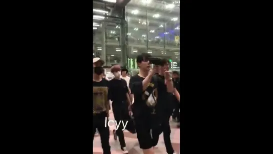 [VK][180628] MONSTA X @ Suvarnabhumi Airport