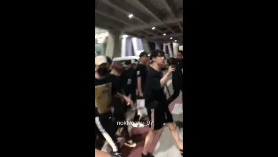 [VK][180628] MONSTA X @ Suvarnabhumi Airport