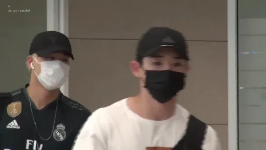 [VK][180625] MONSTA X (Wonho focus) @ Incheon Airport