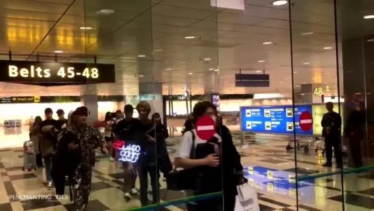 [VK][180301] MONSTA X @ Singapore Airport