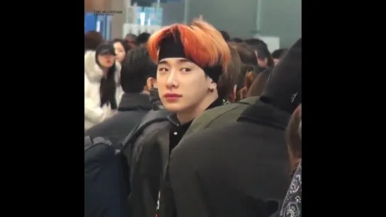 [VK][180209] MONSTA X (Wonho focus) @ Incheon Airport