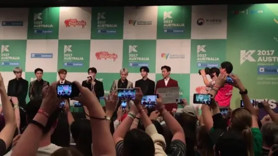 [VK][170923] MONSTA X: Meet&Greet @ KCON 2017 in Australia