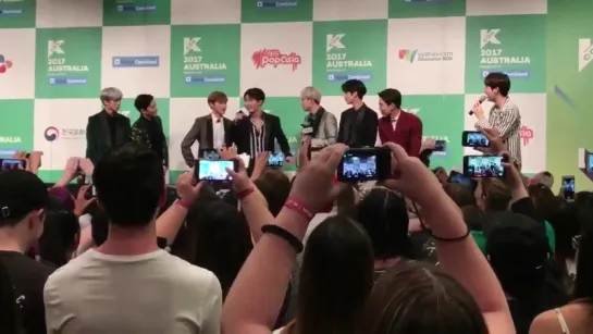 [VK][170923] MONSTA X: Meet&Greet @ KCON 2017 in Australia