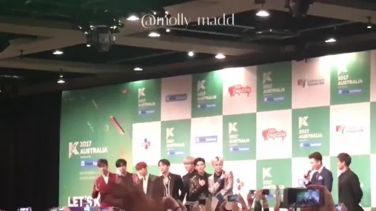 [VK][170923] MONSTA X: Meet&Greet @ KCON 2017 in Australia