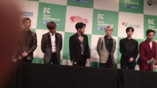 [VK][170923] MONSTA X: Meet&Greet @ KCON 2017 in Australia