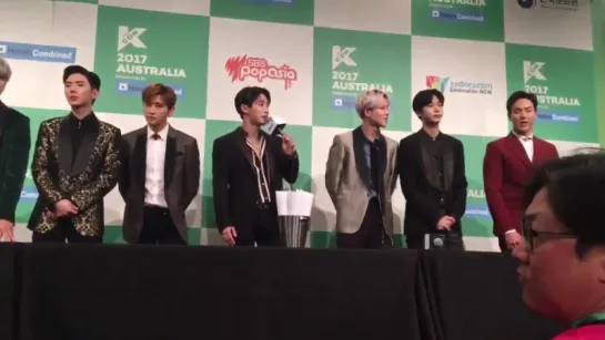 [VK][170923] MONSTA X: Meet&Greet @ KCON 2017 in Australia