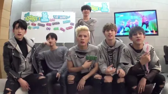 [Видео] 161022 GOT7 @ Show! Music Core '5-Minute Delay' V Live