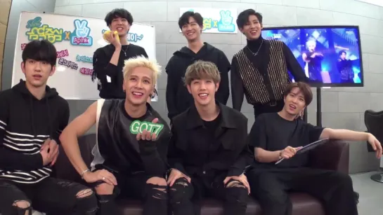 [Видео] 161015 GOT7  @ Show! Music Core '5-Minute Delay' V Live