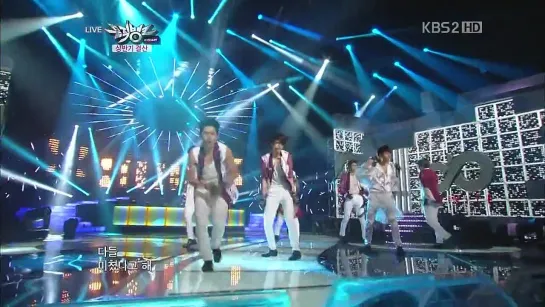 120629 뮤직뱅크 INFINITE&TEENTOP Special Stage