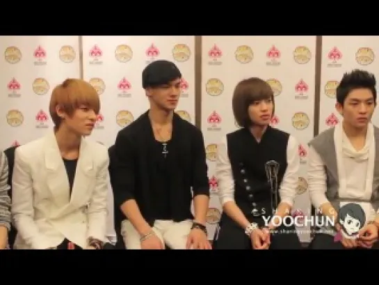 [Press Conference ] 24.11.2011 Teen TopCuts 1