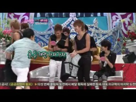 12.09.2010 Teen Top & Infinite MBC Bouquet (3/7)