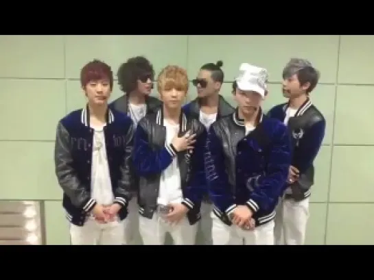 [INT]09.02.2012 Teen Top Message for Elementary School Students' Graduation