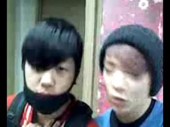 [SELFCAM] 28.02.2011 Ricky & Changjo @ Star Call