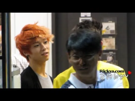 [FANCAM] TEEN TOP @ Shinchon Fan Signing