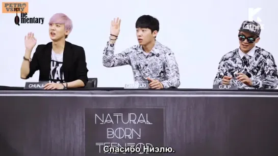 [RUS SUB] 26.06.2015 The Qmentary Ep 1 with TEEN TOP