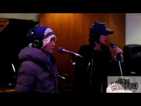 [RADIO] 12.01.2012  Teen Top - 미치겠어(Live) @ ShimShimTapa