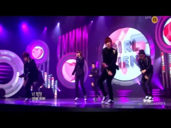 [PERF] 03.03.2012 Teen Top - Girl friend @ M Countdown