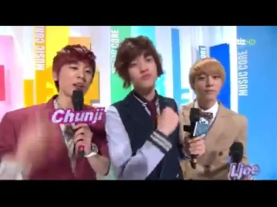 [PERF] 12.02.2012 Teen Top (ЭльДжо,Ниэль и ЧонДжи) Ведущие