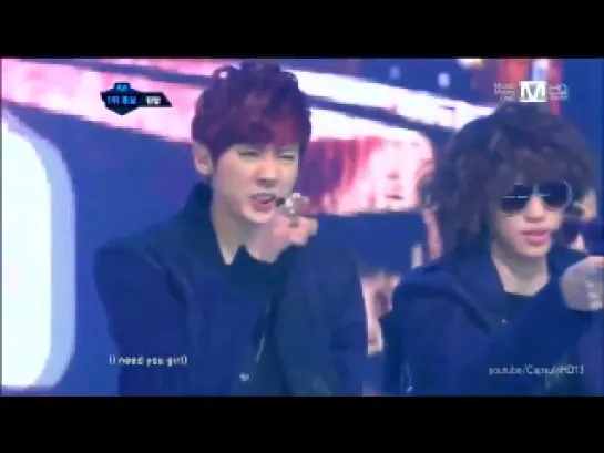 [PERF] 26.01.2012 Teen Top - Crazy @ M Countdown