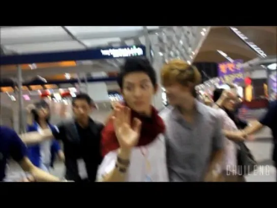 [FANCAM] 24.09.2011 Teen Top Departure @ KLIA , Malaysia