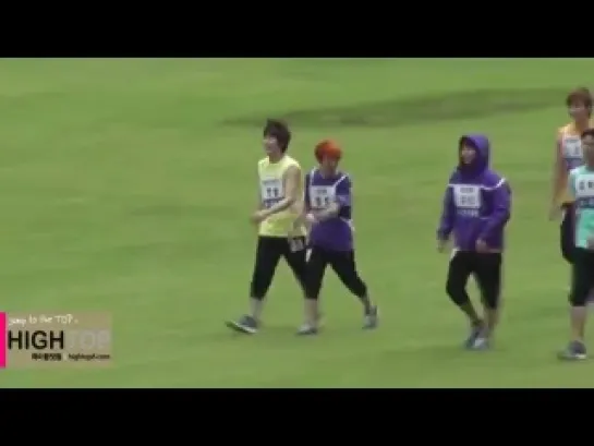 [Fancam] 110827 Teen Top at MBC Idol sport day (L.Joe)