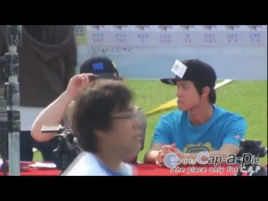 [FANCAM] C.A.P @ Dream Team 2 Recording