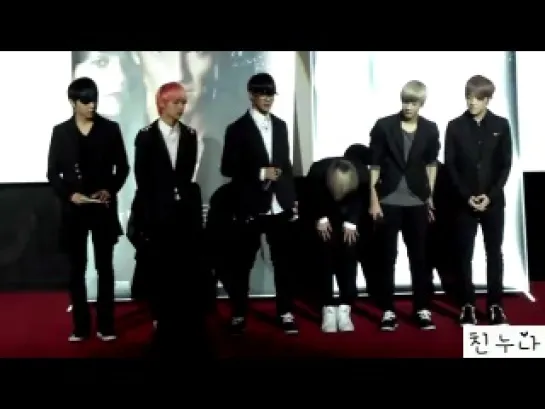 [FANCAM] 10.03.11 Teen Top @ 'Beastly' promotion 4