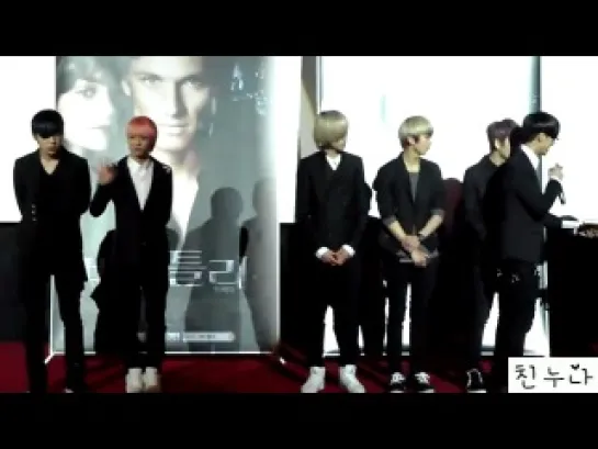 [FANCAM] 10.03.11 Teen Top @ 'Beastly' promotion 3