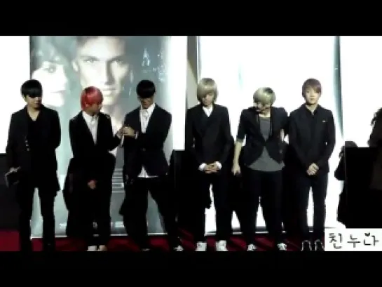 [FANCAM] 10.03.11 Teen Top @ 'Beastly' promotion 2