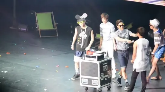 [FANCAM/140727] L.Joe dancing to Orange Caramel`s Catallena @ Official Fanmeeting Angel Vacance