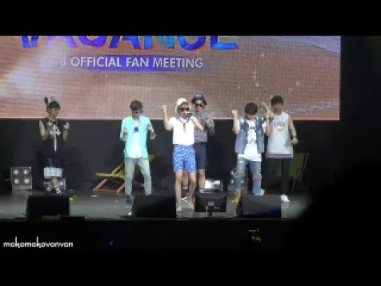 [FANCAM/140727] Teen Top dancing to girls group dances @ Official Fanmeeting Angel Vacance