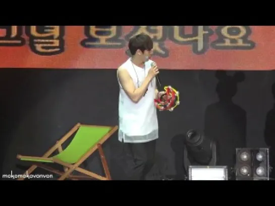 [FANCAM/140727] ChangJo's Karaoke @ Official Fanmeeting Angel Vacance