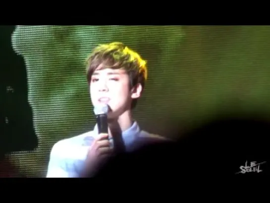 [FANCAM/140727] Chunji Solo @ Official Fanmeeting