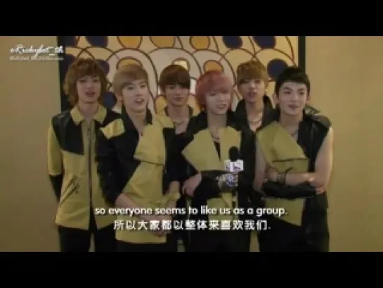 [INT] 26.09.2011 TEEN TOP @ Artist Bites