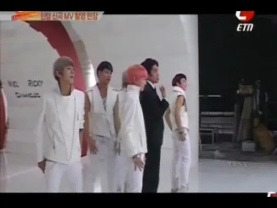 28.01.11 Teen Top - Behind The Scene of Supa Luv@ETN News