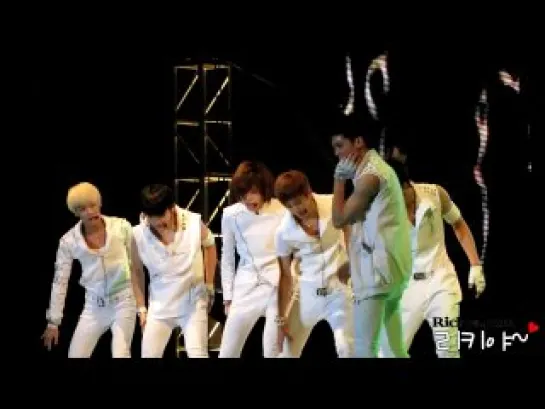 [PERF]03.09.2010 KFM Happy Time Teen Top - Let's dance