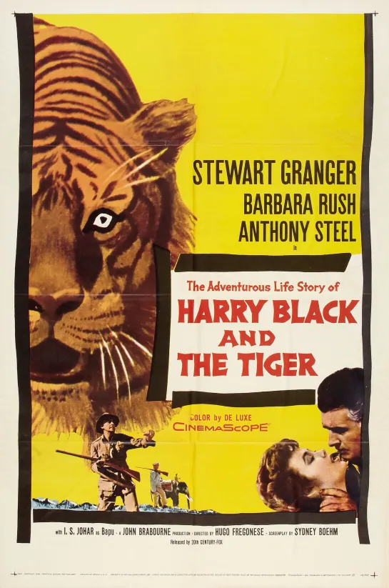 Гарри Блэк и тигр / Harry Black and the Tiger (1958 Великобритания) приключения вестерн дети в кино