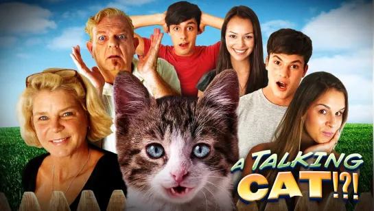 Говорящий кот!?! / A Talking Cat!?!, (2013 США) фэнтези комедия дети в кино