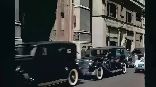 Wonderful New York 1930s in color