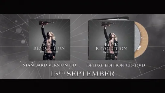 David Garrett - ROCK REVOLUTION  (official Teaser) - 18.08.2017