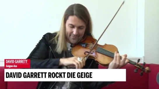 DAVID GARRETT  ROCKT DIE  GEIGE  -  OE24.TV - 05.09.2017