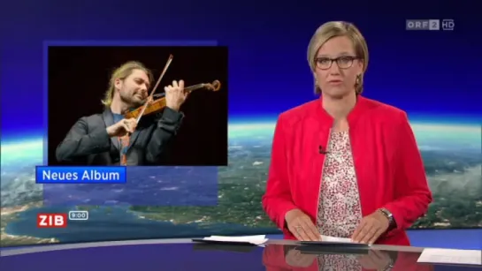 David Garrett - NEUES ALBUM " ROCK REVOLUTION " - ZIB ORF.2 - 11.09.2017