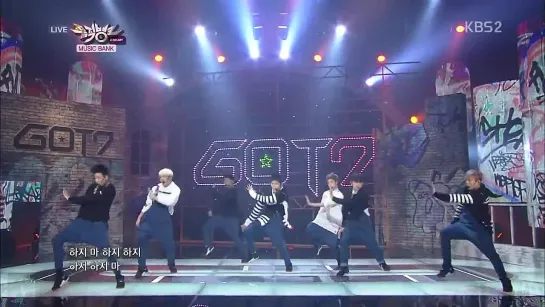 [Видео] 141121 GOT7 - Stop Stop It  @ Music Bank