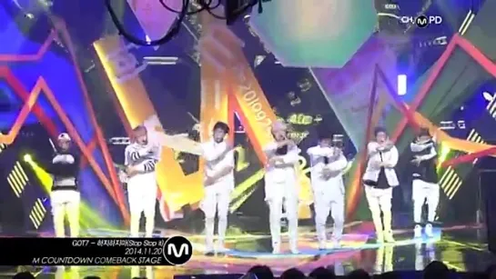 [Видео] 141120 GOT7 - Stop Stop It @ MCountdown