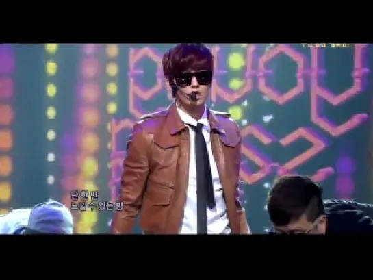 20110515 Heo Young Saeng  - Out The Club @ Inkigayo